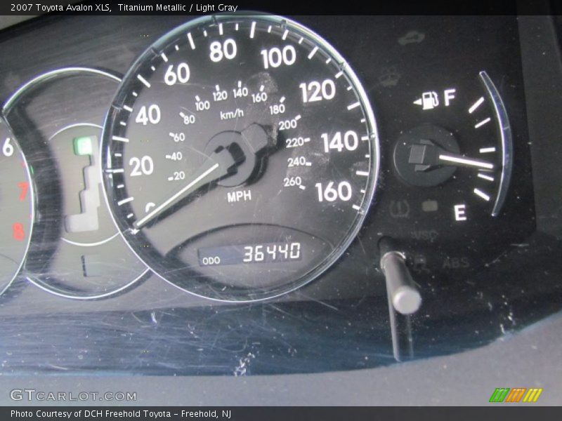 Titanium Metallic / Light Gray 2007 Toyota Avalon XLS