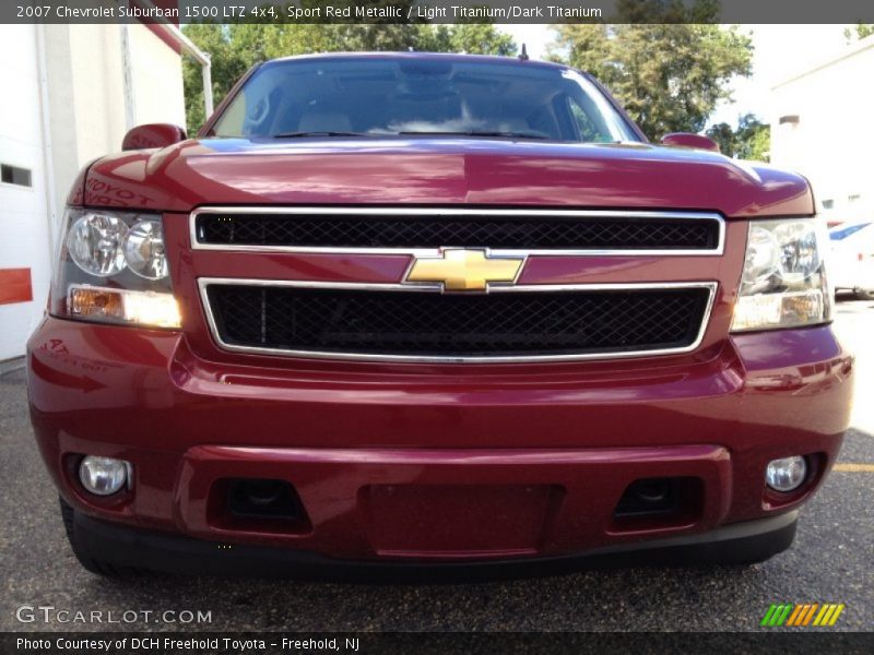 Sport Red Metallic / Light Titanium/Dark Titanium 2007 Chevrolet Suburban 1500 LTZ 4x4