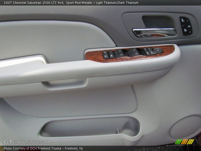 Sport Red Metallic / Light Titanium/Dark Titanium 2007 Chevrolet Suburban 1500 LTZ 4x4