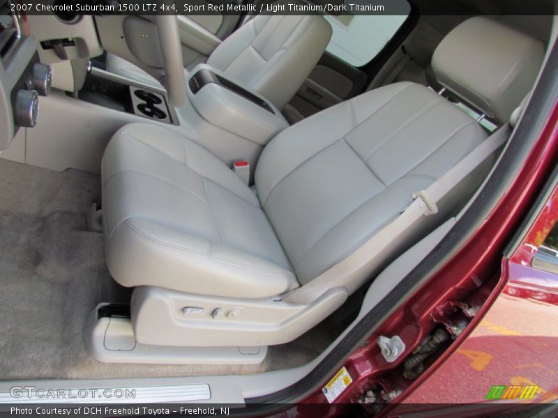 Sport Red Metallic / Light Titanium/Dark Titanium 2007 Chevrolet Suburban 1500 LTZ 4x4