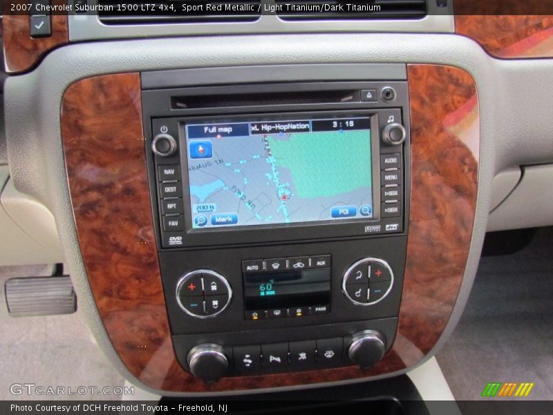 Sport Red Metallic / Light Titanium/Dark Titanium 2007 Chevrolet Suburban 1500 LTZ 4x4