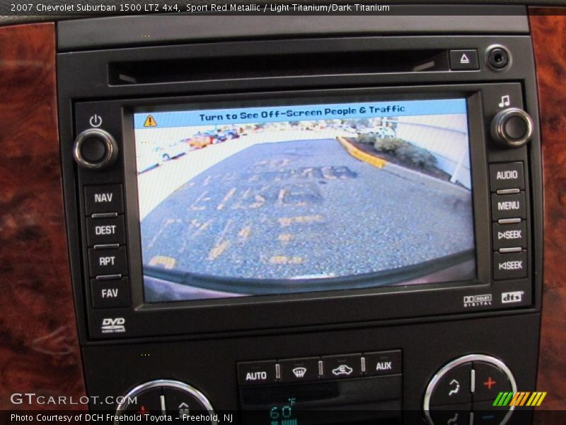 Sport Red Metallic / Light Titanium/Dark Titanium 2007 Chevrolet Suburban 1500 LTZ 4x4