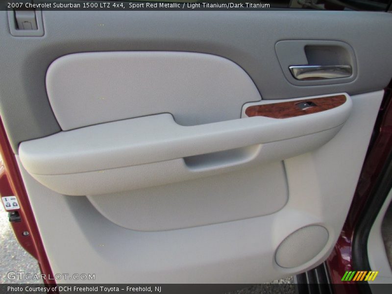 Sport Red Metallic / Light Titanium/Dark Titanium 2007 Chevrolet Suburban 1500 LTZ 4x4