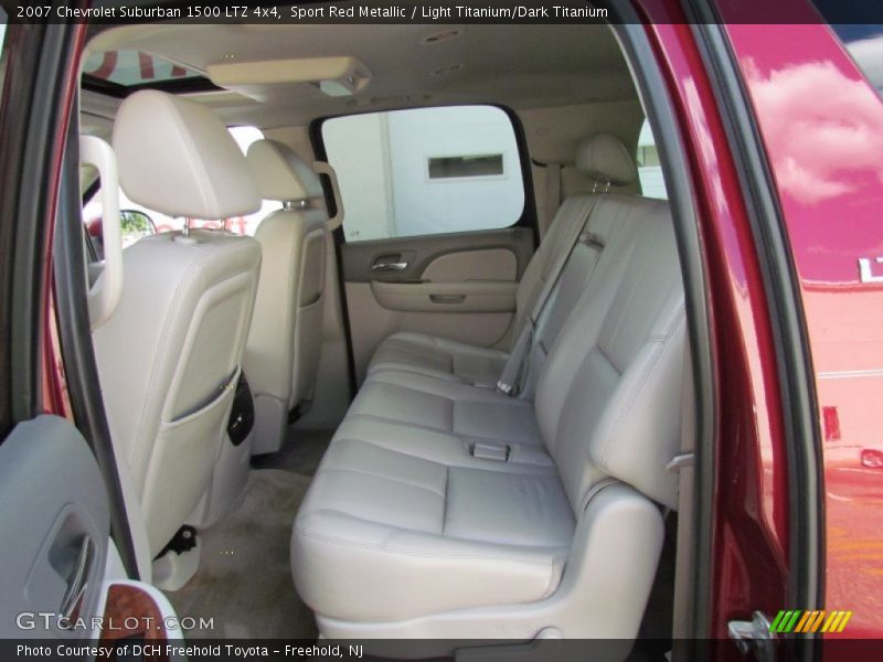 Sport Red Metallic / Light Titanium/Dark Titanium 2007 Chevrolet Suburban 1500 LTZ 4x4