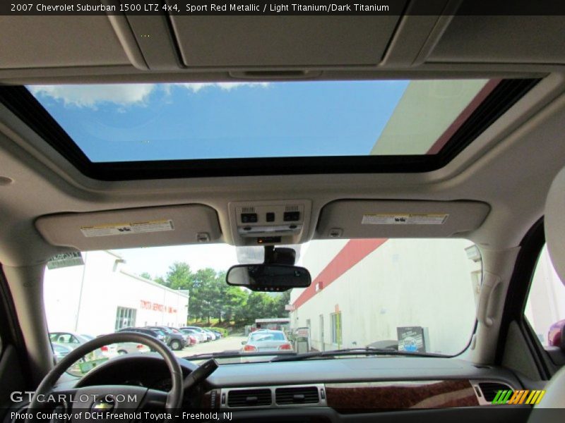 Sport Red Metallic / Light Titanium/Dark Titanium 2007 Chevrolet Suburban 1500 LTZ 4x4