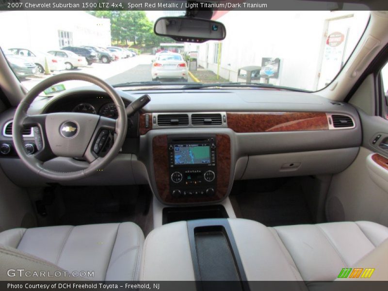 Sport Red Metallic / Light Titanium/Dark Titanium 2007 Chevrolet Suburban 1500 LTZ 4x4