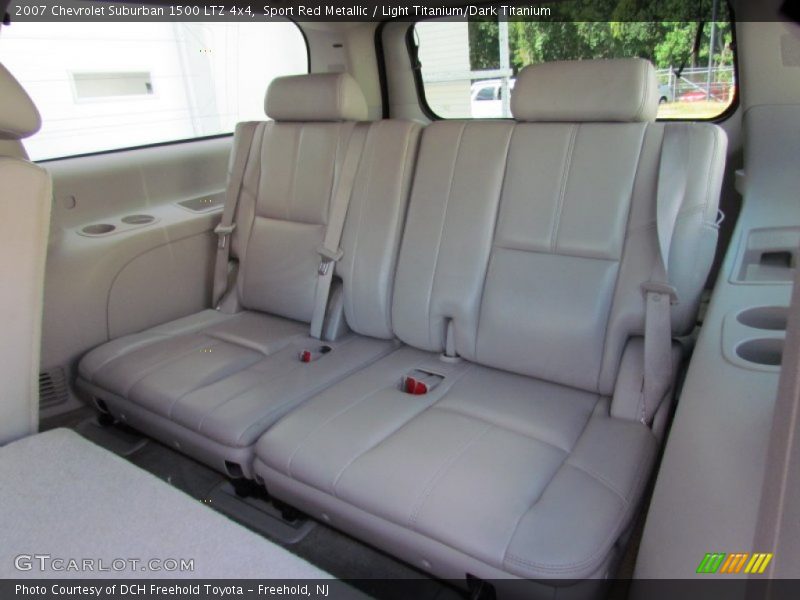 Sport Red Metallic / Light Titanium/Dark Titanium 2007 Chevrolet Suburban 1500 LTZ 4x4