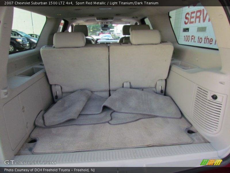 Sport Red Metallic / Light Titanium/Dark Titanium 2007 Chevrolet Suburban 1500 LTZ 4x4