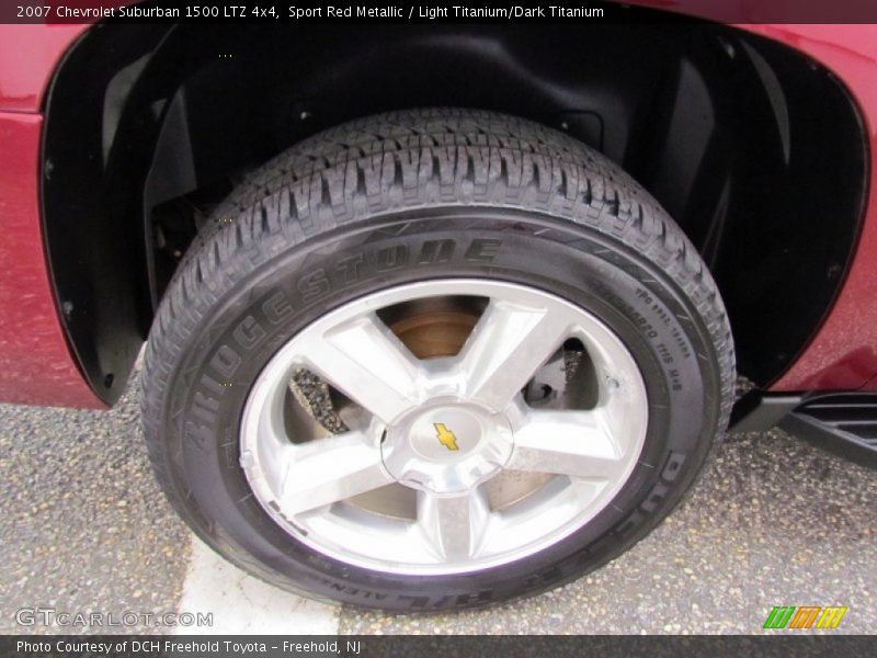 Sport Red Metallic / Light Titanium/Dark Titanium 2007 Chevrolet Suburban 1500 LTZ 4x4