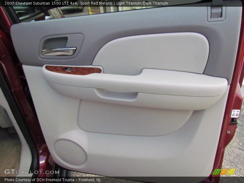 Sport Red Metallic / Light Titanium/Dark Titanium 2007 Chevrolet Suburban 1500 LTZ 4x4