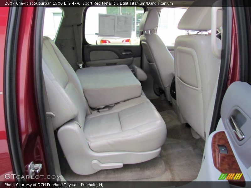 Sport Red Metallic / Light Titanium/Dark Titanium 2007 Chevrolet Suburban 1500 LTZ 4x4