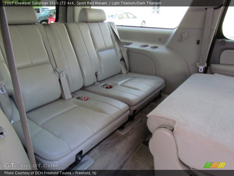 Sport Red Metallic / Light Titanium/Dark Titanium 2007 Chevrolet Suburban 1500 LTZ 4x4