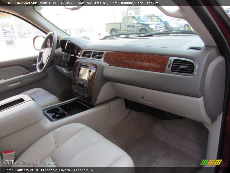 Sport Red Metallic / Light Titanium/Dark Titanium 2007 Chevrolet Suburban 1500 LTZ 4x4
