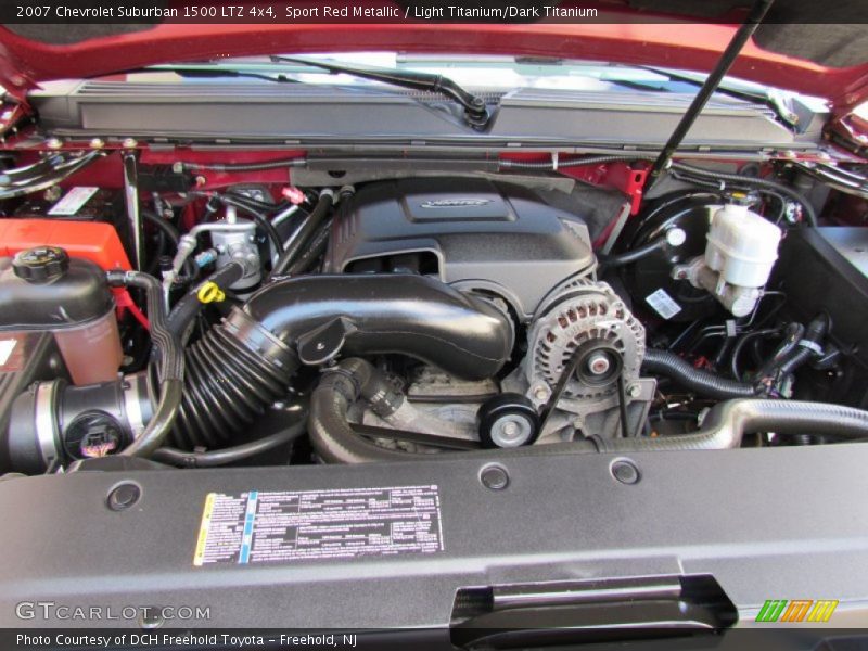 Sport Red Metallic / Light Titanium/Dark Titanium 2007 Chevrolet Suburban 1500 LTZ 4x4