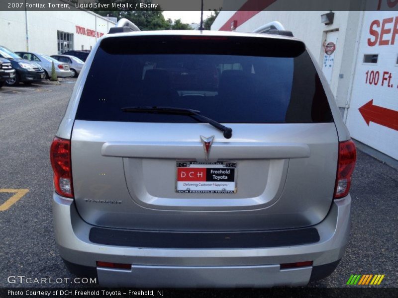 Liquid Silver Metallic / Ebony 2007 Pontiac Torrent