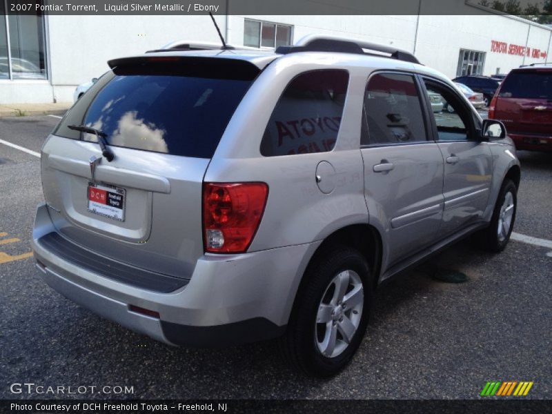 Liquid Silver Metallic / Ebony 2007 Pontiac Torrent