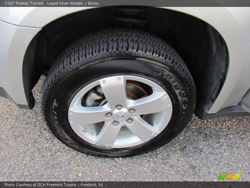 Liquid Silver Metallic / Ebony 2007 Pontiac Torrent
