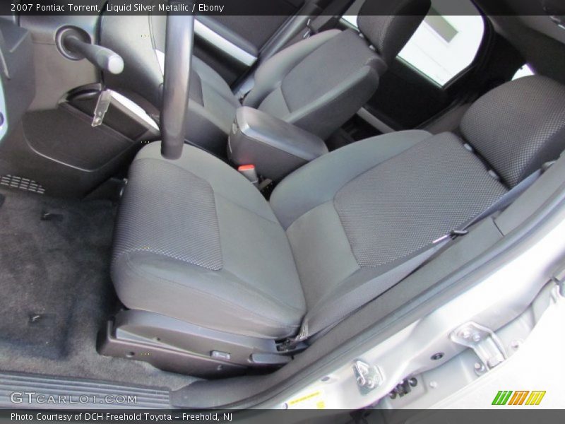 Liquid Silver Metallic / Ebony 2007 Pontiac Torrent