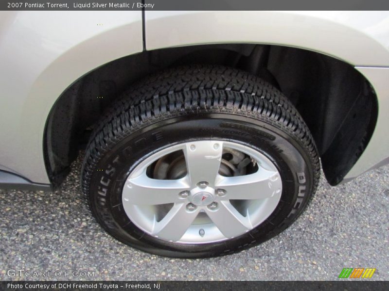 Liquid Silver Metallic / Ebony 2007 Pontiac Torrent