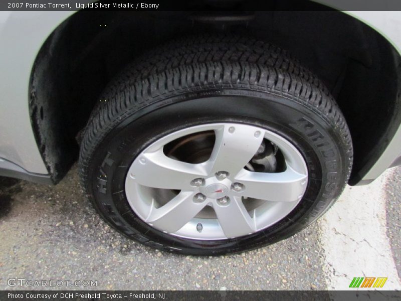 Liquid Silver Metallic / Ebony 2007 Pontiac Torrent