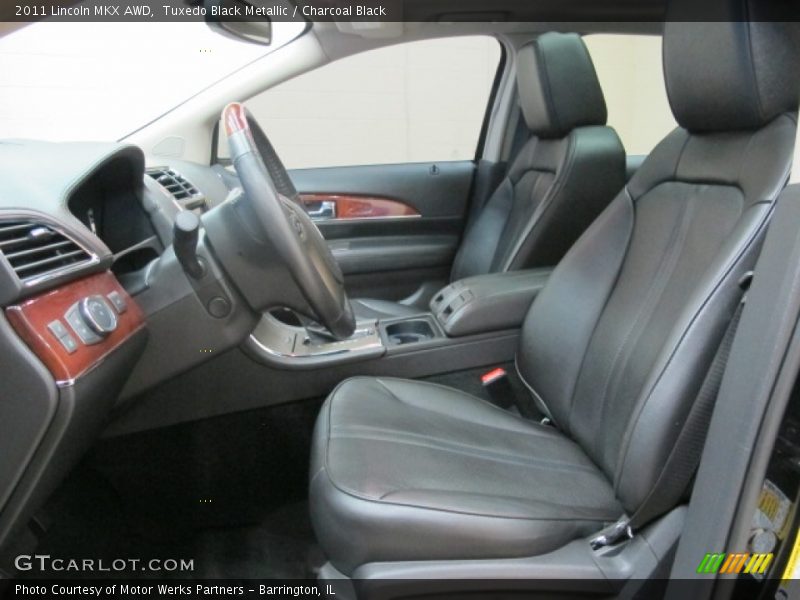 Front Seat of 2011 MKX AWD