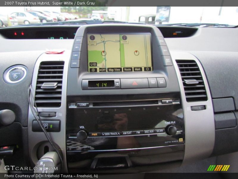 Super White / Dark Gray 2007 Toyota Prius Hybrid