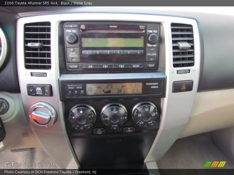 Black / Stone Gray 2006 Toyota 4Runner SR5 4x4