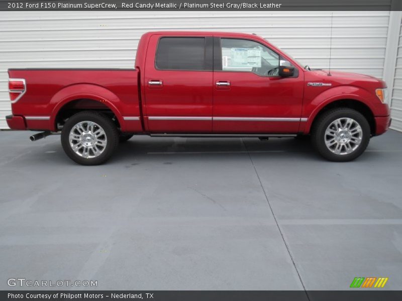 2012 F150 Platinum SuperCrew Red Candy Metallic