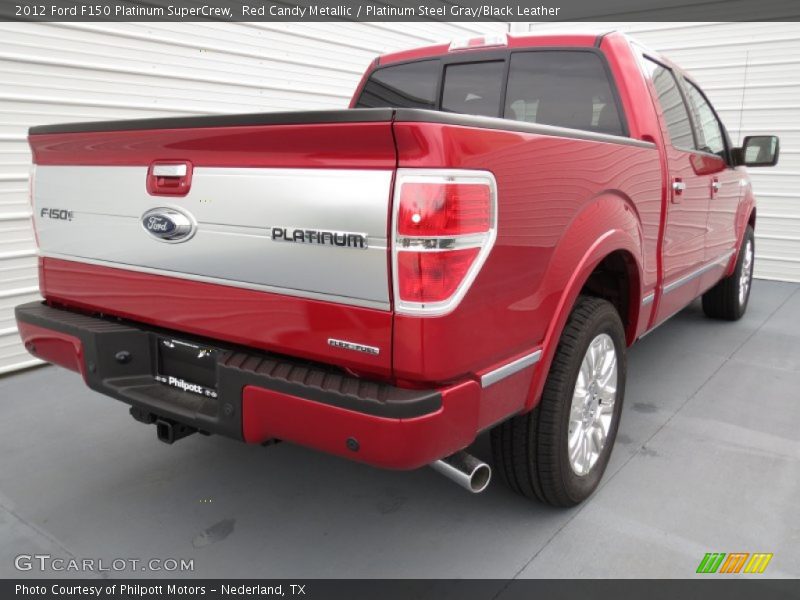  2012 F150 Platinum SuperCrew Red Candy Metallic
