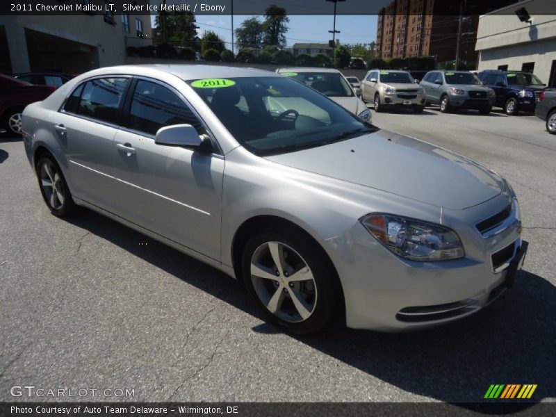 Silver Ice Metallic / Ebony 2011 Chevrolet Malibu LT