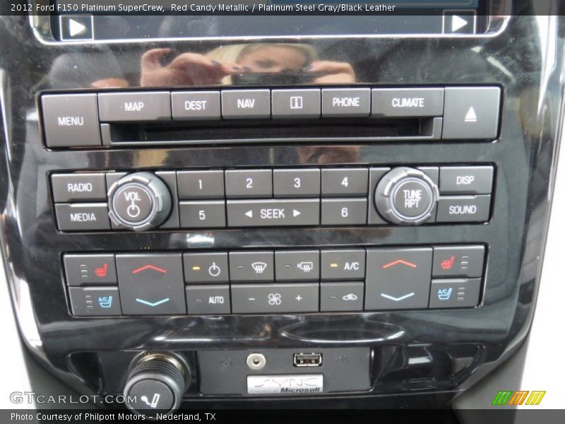 Controls of 2012 F150 Platinum SuperCrew