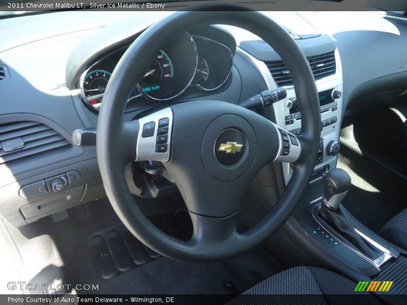 Silver Ice Metallic / Ebony 2011 Chevrolet Malibu LT