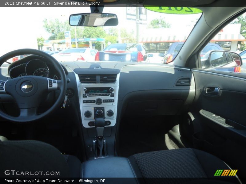 Silver Ice Metallic / Ebony 2011 Chevrolet Malibu LT