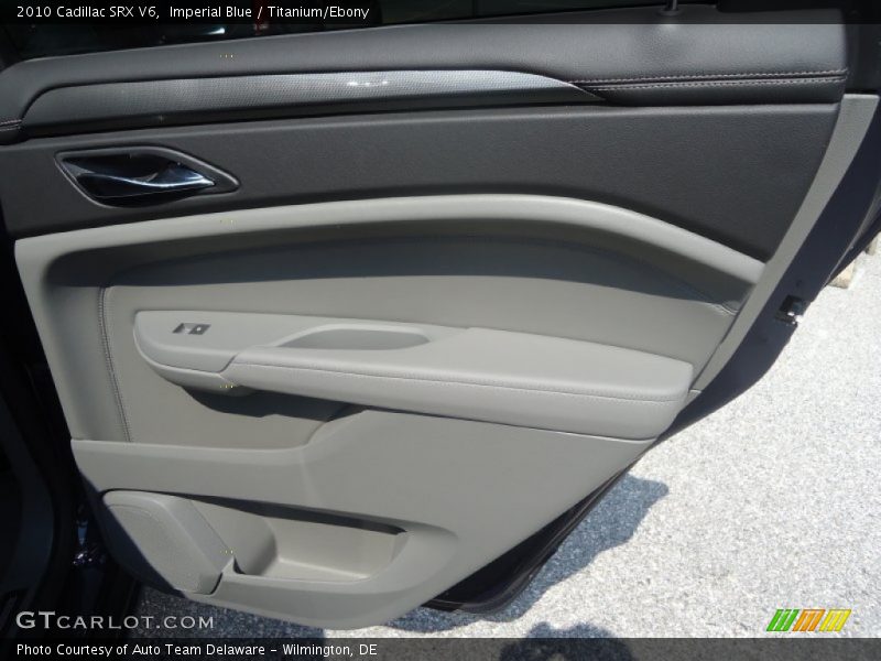 Imperial Blue / Titanium/Ebony 2010 Cadillac SRX V6