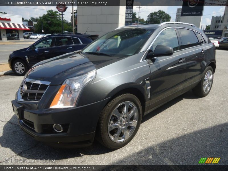 Gray Flannel / Titanium/Ebony 2010 Cadillac SRX 4 V6 AWD