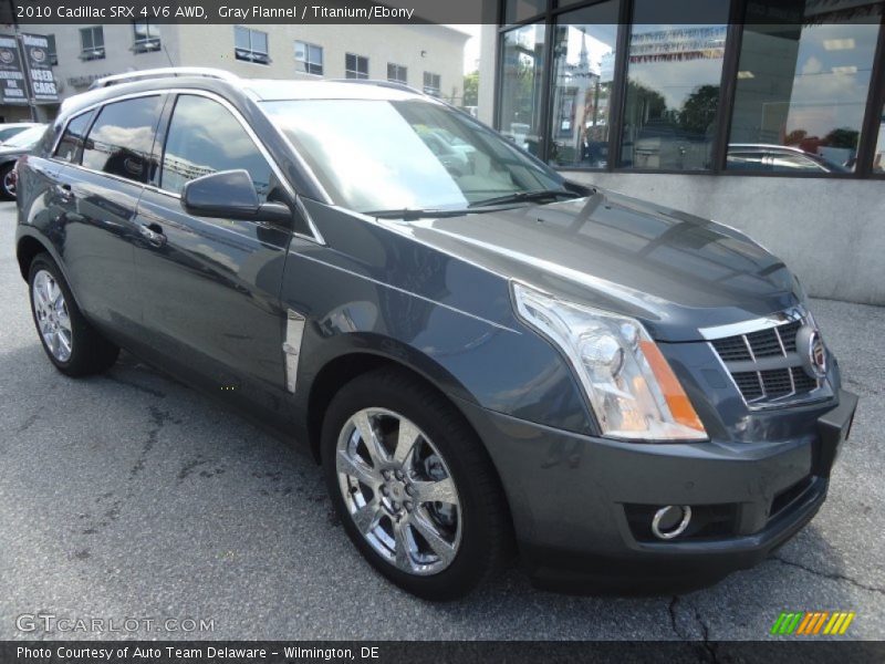 Gray Flannel / Titanium/Ebony 2010 Cadillac SRX 4 V6 AWD