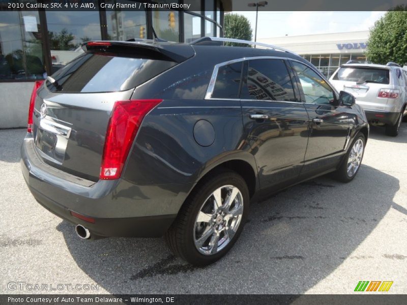 Gray Flannel / Titanium/Ebony 2010 Cadillac SRX 4 V6 AWD