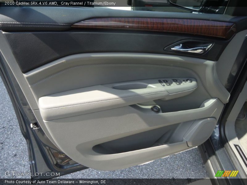 Gray Flannel / Titanium/Ebony 2010 Cadillac SRX 4 V6 AWD