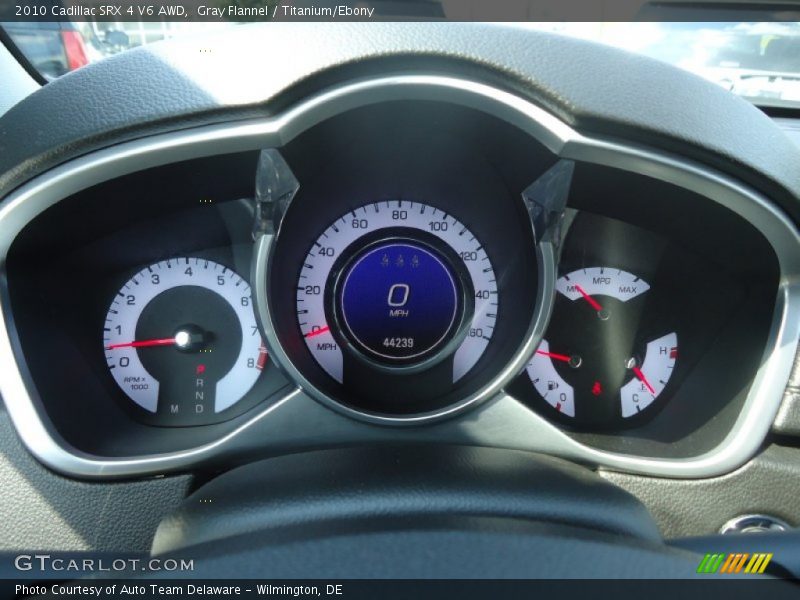 Gray Flannel / Titanium/Ebony 2010 Cadillac SRX 4 V6 AWD