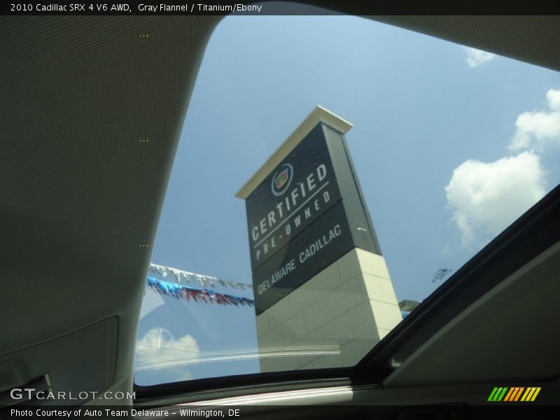 Gray Flannel / Titanium/Ebony 2010 Cadillac SRX 4 V6 AWD