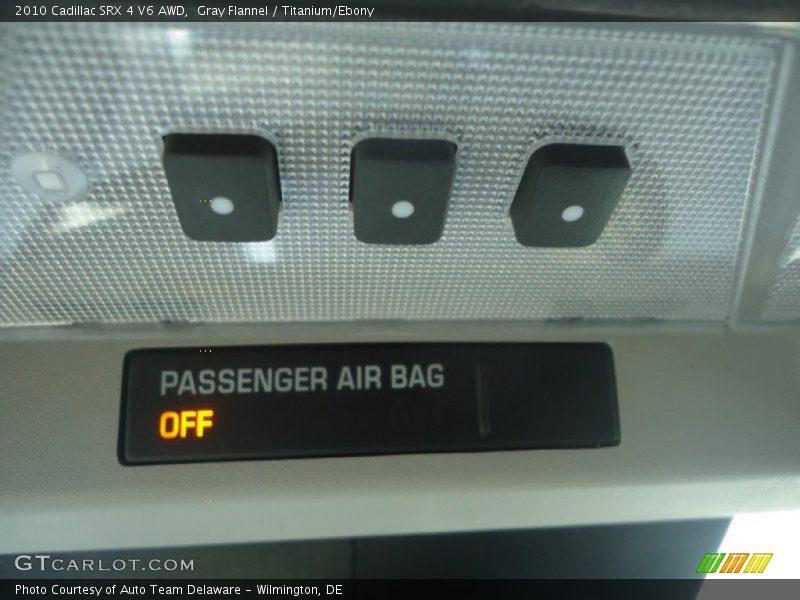 Gray Flannel / Titanium/Ebony 2010 Cadillac SRX 4 V6 AWD