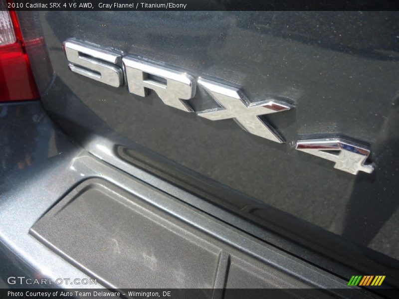 Gray Flannel / Titanium/Ebony 2010 Cadillac SRX 4 V6 AWD