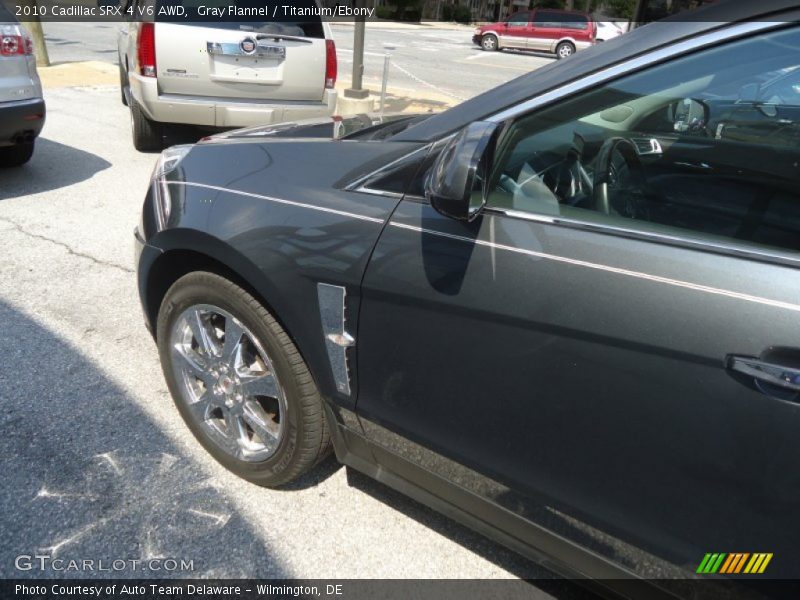 Gray Flannel / Titanium/Ebony 2010 Cadillac SRX 4 V6 AWD