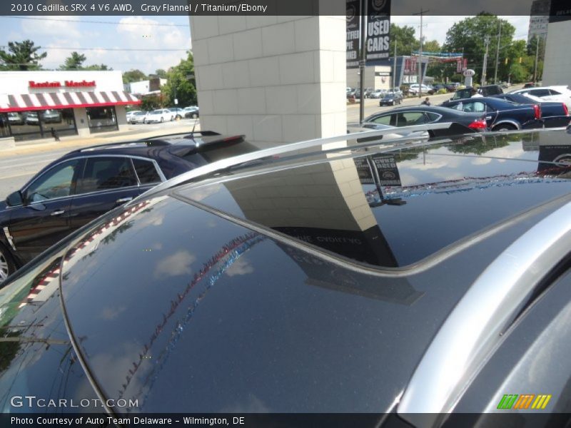 Gray Flannel / Titanium/Ebony 2010 Cadillac SRX 4 V6 AWD