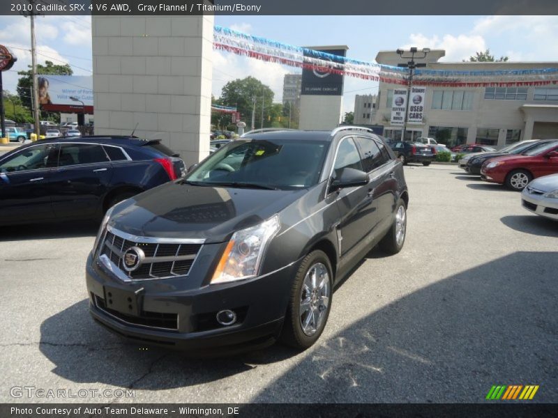 Gray Flannel / Titanium/Ebony 2010 Cadillac SRX 4 V6 AWD