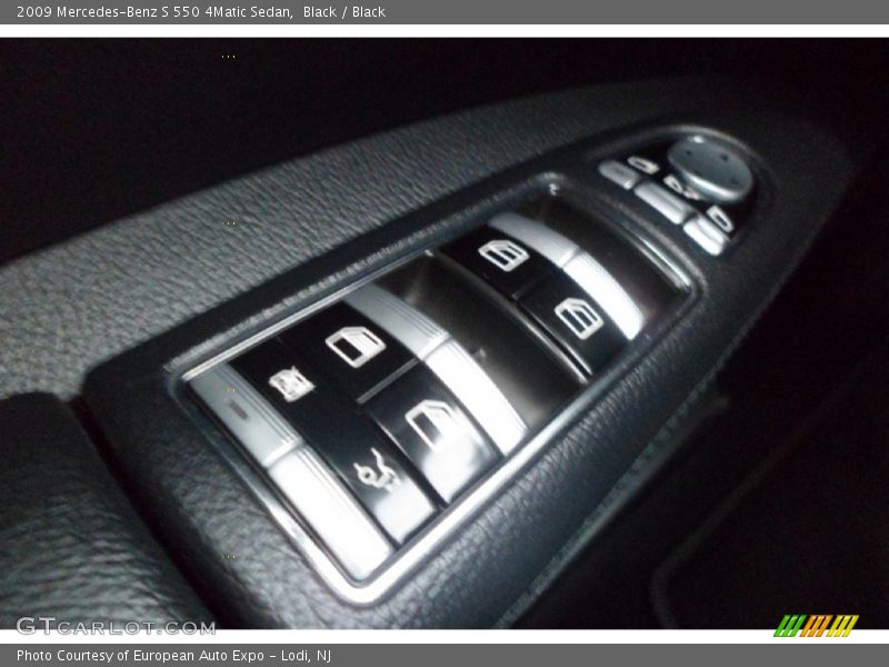 Black / Black 2009 Mercedes-Benz S 550 4Matic Sedan