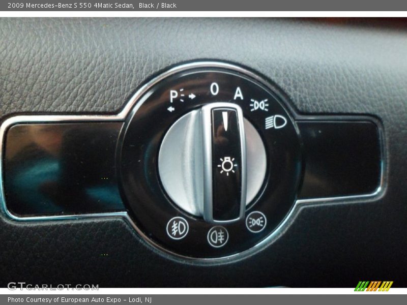 Black / Black 2009 Mercedes-Benz S 550 4Matic Sedan