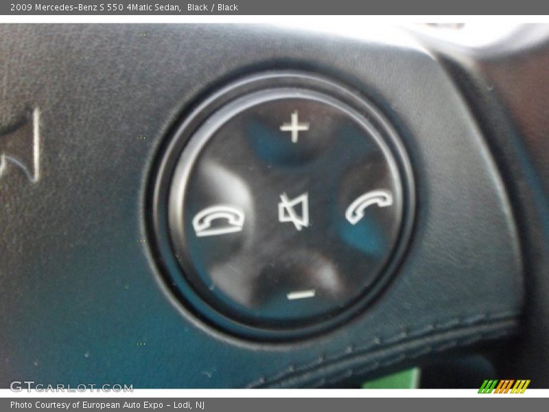 Black / Black 2009 Mercedes-Benz S 550 4Matic Sedan