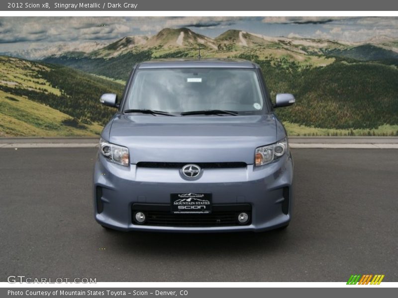 Stingray Metallic / Dark Gray 2012 Scion xB