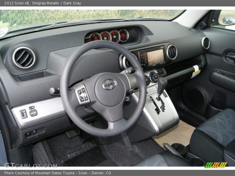 Stingray Metallic / Dark Gray 2012 Scion xB